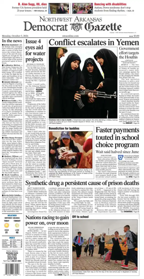 Cover of Northwest Arkansas Democrat-Gazette