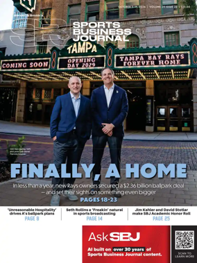 Cover of Sports Business Journal
