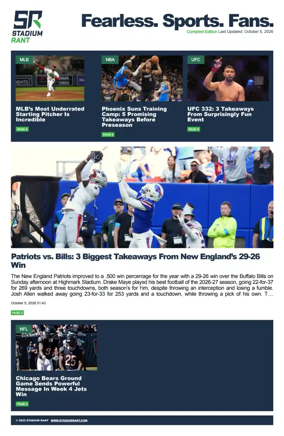 Cover of Stadium Rant