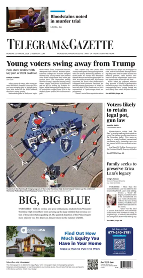 Cover of Telegram & Gazette
