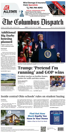 Cover of The Columbus Dispatch