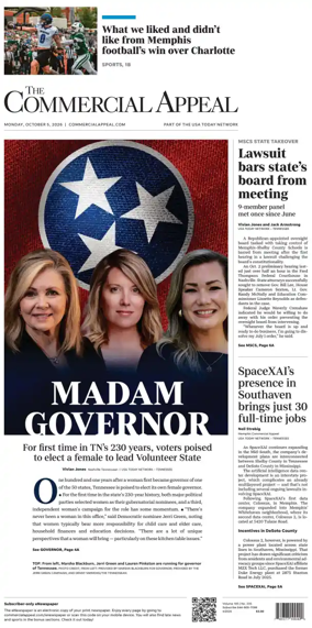 Cover of The Commercial Appeal