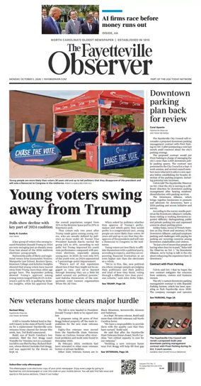 Cover of The Fayetteville Observer