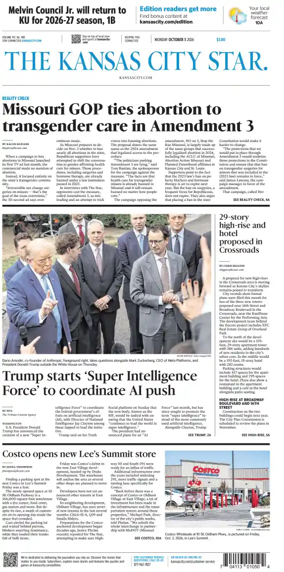 Cover of The Kansas City Star