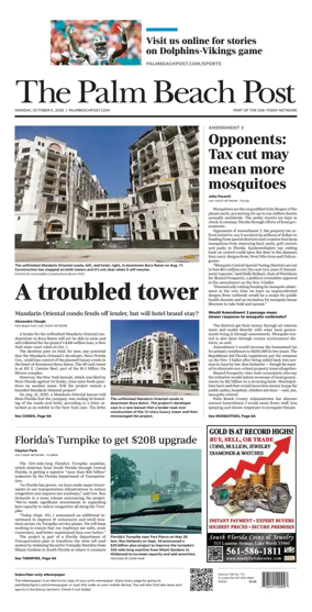 Cover of The Palm Beach Post