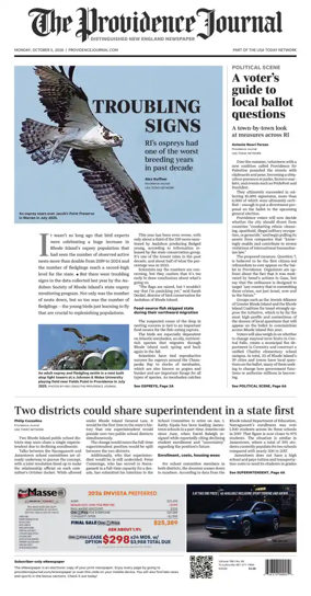 Cover of The Providence Journal