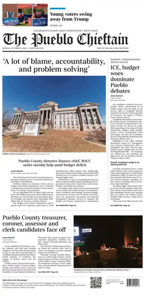 Cover of The Pueblo Chieftain