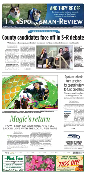 Cover of The Spokesman-Review (Spokane)
