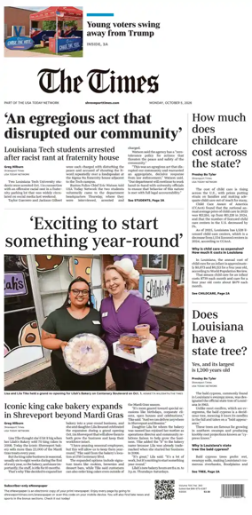 Cover of The Times (Shreveport)