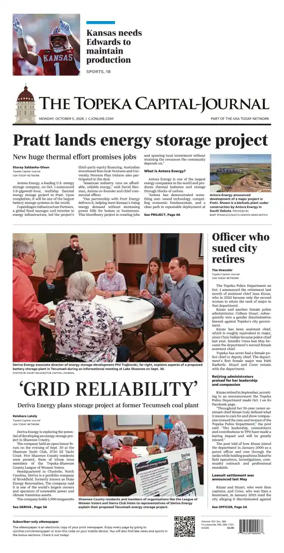 Cover of The Topeka Capital-Journal