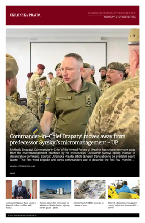 Cover of Ukrainska Pravda