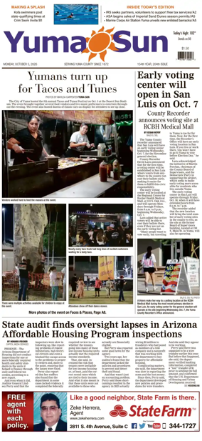 Cover of Yuma Sun