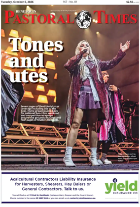 Cover of Deniliquin Pastoral Times