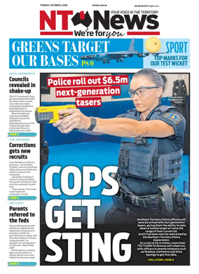 Cover of NT News
