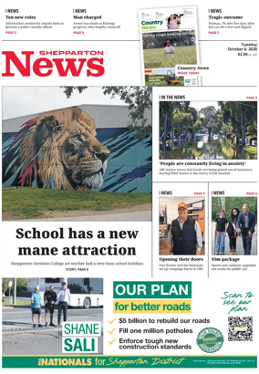 Cover of Shepparton News
