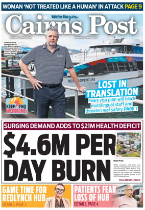 Cover of The Cairns Post