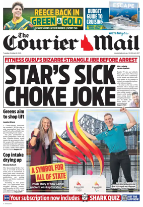 Cover of The Courier-Mail