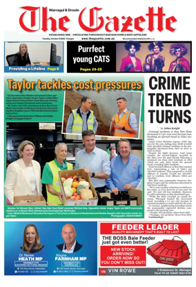 Cover of Warragul & Drouin Gazette