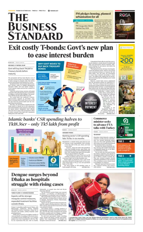 Cover of The Business Standard