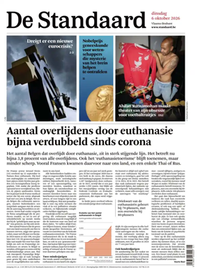 Cover of De Standaard