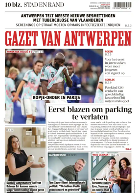 Cover of Gazet van Antwerpen Stad en Rand