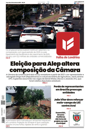Cover of Folha de Londrina