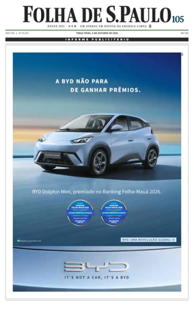 Cover of Folha de S.Paulo
