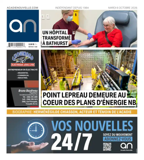 Cover of Acadie Nouvelle