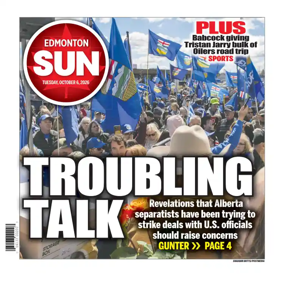 Cover of Edmonton Sun