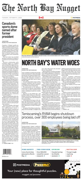 Cover of North Bay Nugget