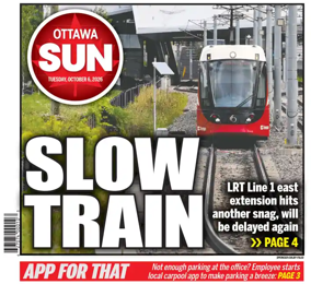 Cover of Ottawa Sun