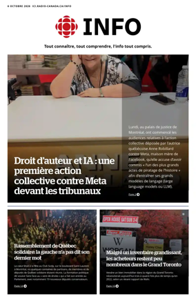 Cover of Radio-Canada Info