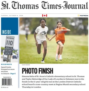 Cover of St. Thomas Times-Journal