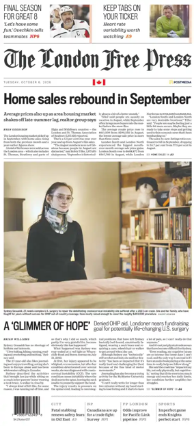 Cover of The London Free Press