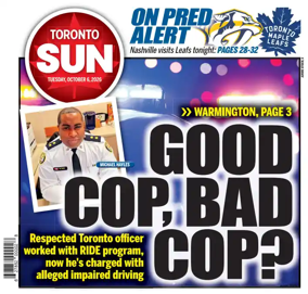Cover of Toronto Sun