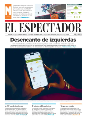 Cover of El Espectador