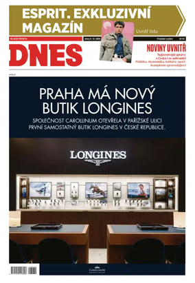 Cover of Dnes Prague Edition
