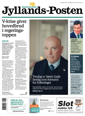 Cover of Jyllands-Posten