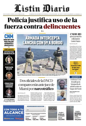 Cover of Listin Diario