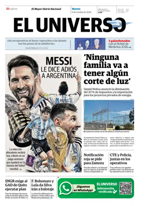 Cover of El Universo