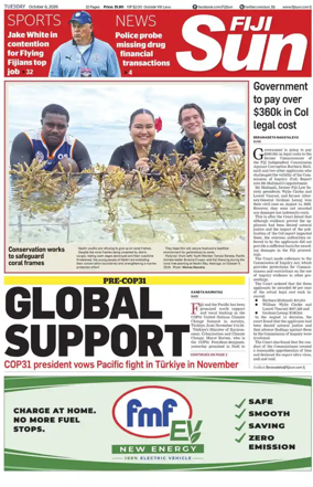 Cover of Fiji Sun