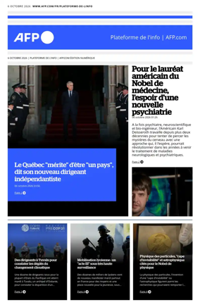 Cover of AFP