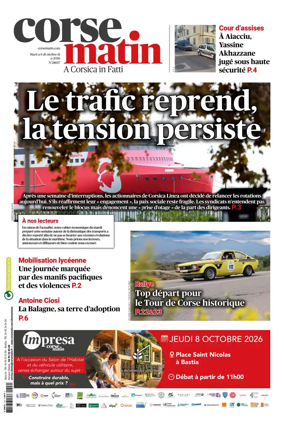 Cover of Corse Matin