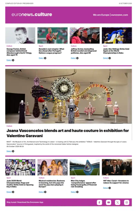 Cover of Euronews Culture and Sport Compiled Edition