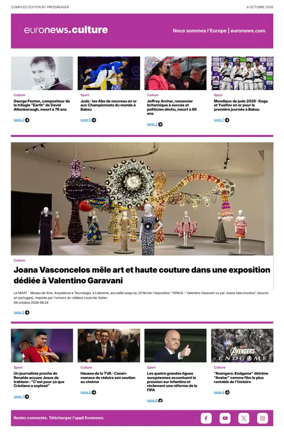 Cover of Euronews Culture (French)