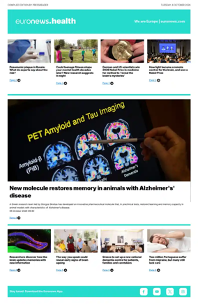 Cover of Euronews Health (English) Compiled Edition