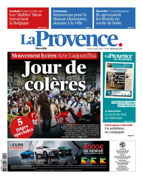 Cover of La Provence Marseille