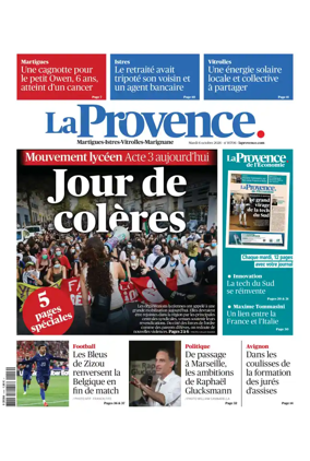 Cover of La Provence Martigues-Istres-Vitrolles-Marignane
