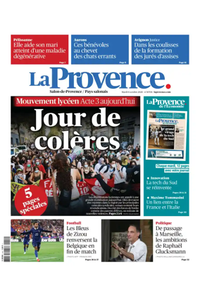 Cover of La Provence Salon-de-Provence / Pays salonais
