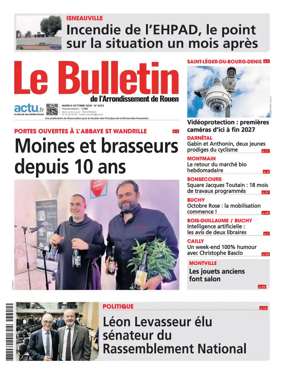 Cover of Le Bulletin de lArrondisement de Rouen